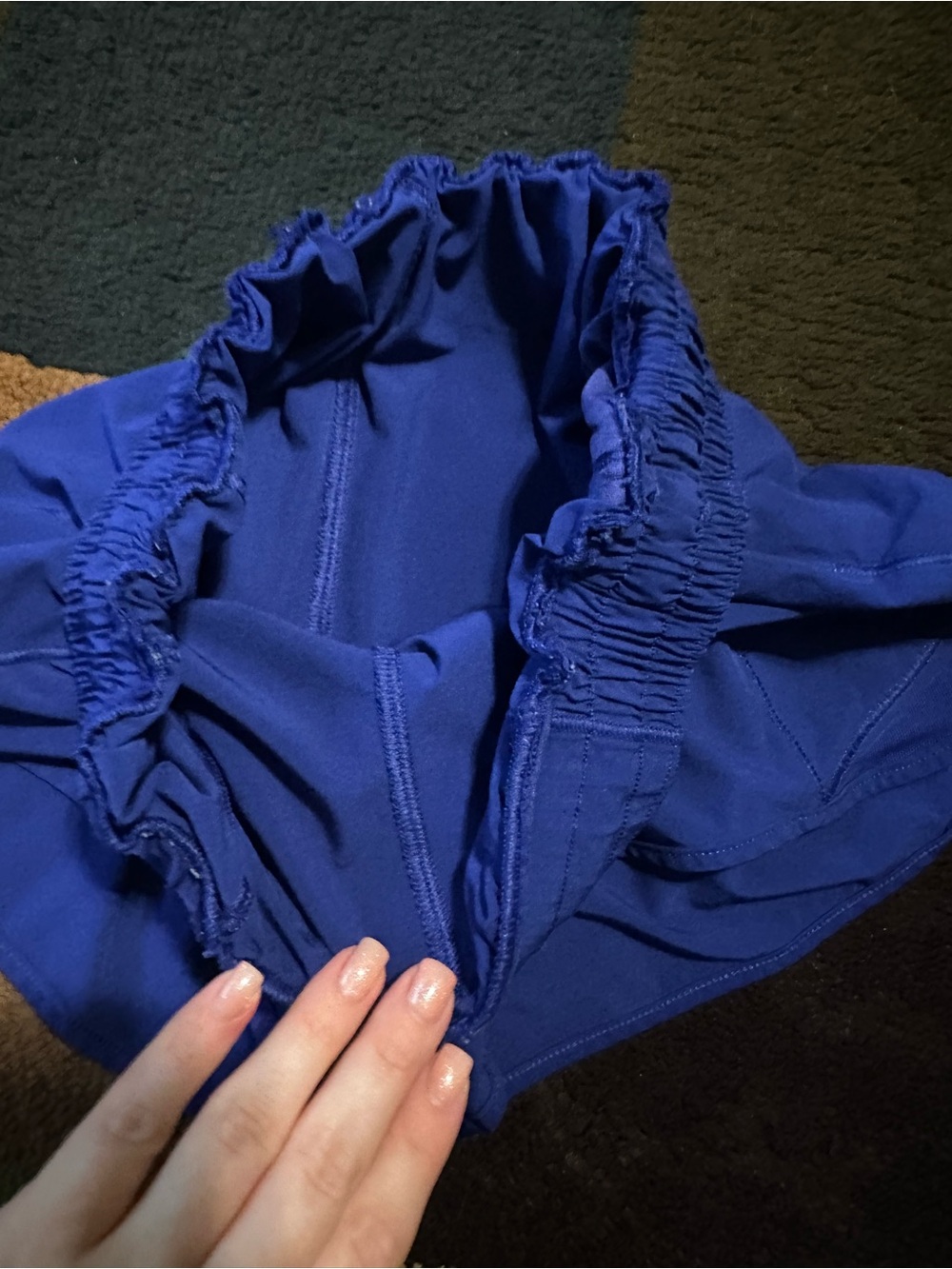 lululemon Hotty Hot shorts Blue - Picture 6 of 9